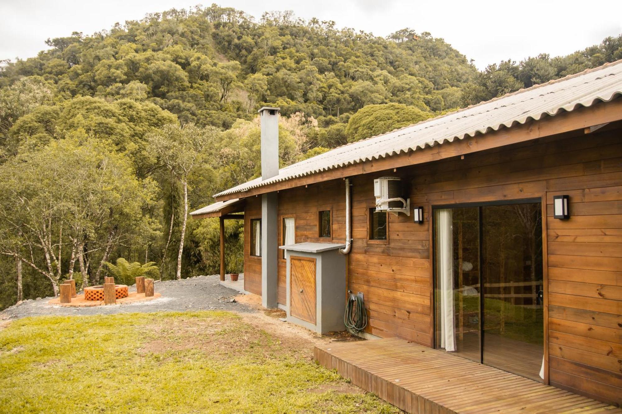 Cabana Com Hidromassagem Bom Retiro  Kültér fotó