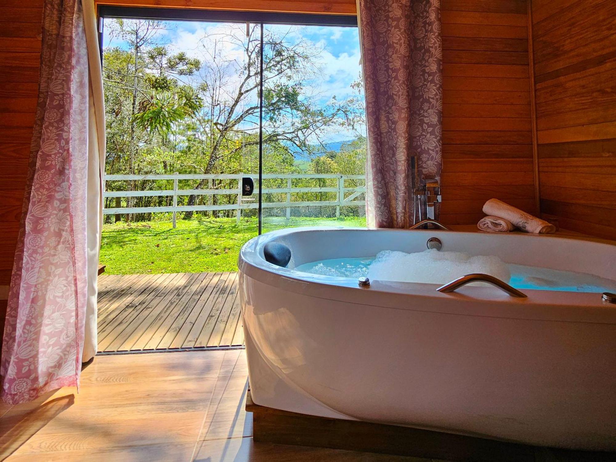 Cabana Com Hidromassagem Bom Retiro  Kültér fotó
